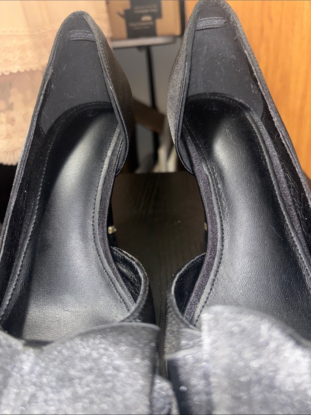 COUTGO Womens Bow Closed Pointed Toe
Stiletto Heel Dress Shoes - Picture 7 of 8